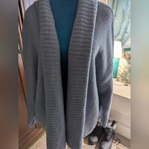 a new day Women's Blue Open Front Cardigan